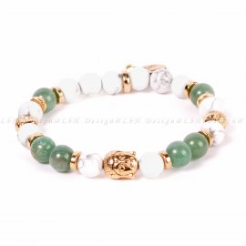 AVENTURIN-HOWLIT - BUDDHA ARANY