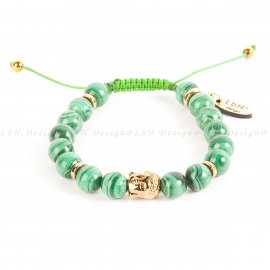 MALACHIT - BUDDHA ARANY