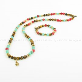 TIGRISSZEM - ARANY HEMATIT - TÜRKENIT - ORION TENGERI ÜLEDÉK JÁSPIS - BUDDHA TENYERE SZETT