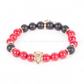 VÖRÖS HOWLIT – MATT ÓNIX - OROSZLÁN ARANY