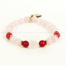 VÖRÖS HOWLIT-RÓZSAKVARC SZÍV