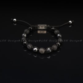 Faceted Onyx-Lava Stone-Onyx-Matte Onyx