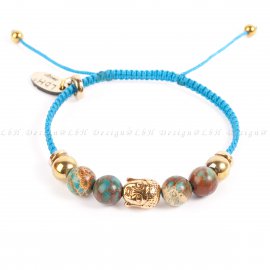 GALAXIS TENGERI ÜLEDÉK JASPIS - ARANY HEMATIT - BUDDHA ARANY