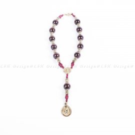 Grenade– Golden Hematite – Saint Christopher