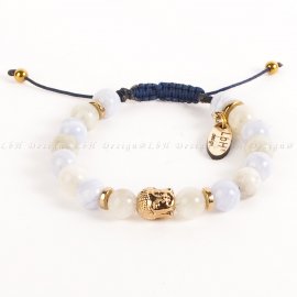 HOLDKŐ - KALCEDON - BUDDHA ARANY