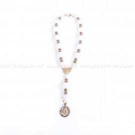 Shellfish – Golden Hematite-  Saint Christopher