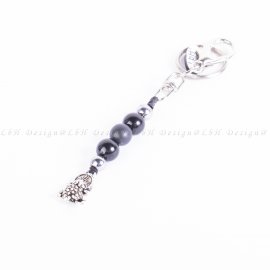 Ónix-Matt Ónix-Ezüst Hematit - Szerencsehozó Béke