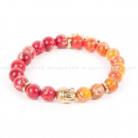 ORION – NARANCSSÁRGA TENGERI ÜLEDÉK JÁSPIS - BUDDHA