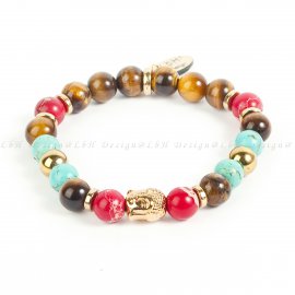 TIGER’S EYE - GOLDEN HEMATITE - TURQUENITE - ORION SEA SEDIMENT JASPER - BUDDHA GOLDEN