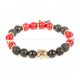 VÖRÖS HOWLIT-MATT ÓNIX-ÓNIX-LÁVAKŐ